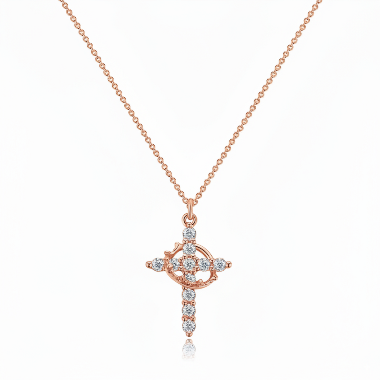 Necklace "The Eternal Cross"