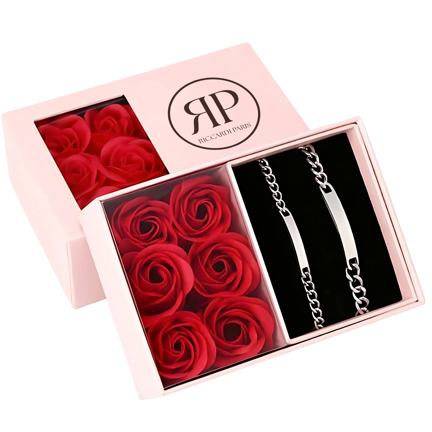 Outmatching Bracelet Set "Love Locked"