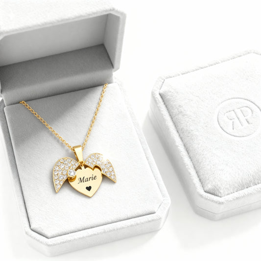 Necklace "Angel Heart"