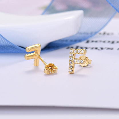 Initial Earrings "Identity"