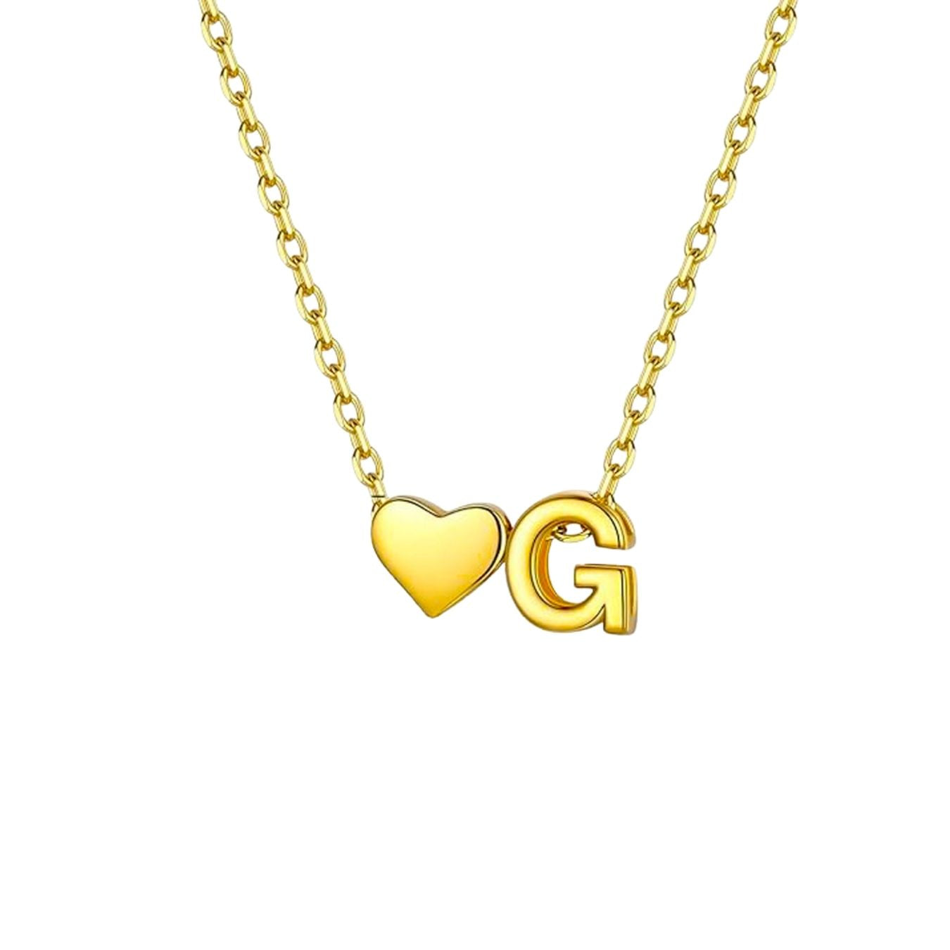 Initial Necklace "Signature"