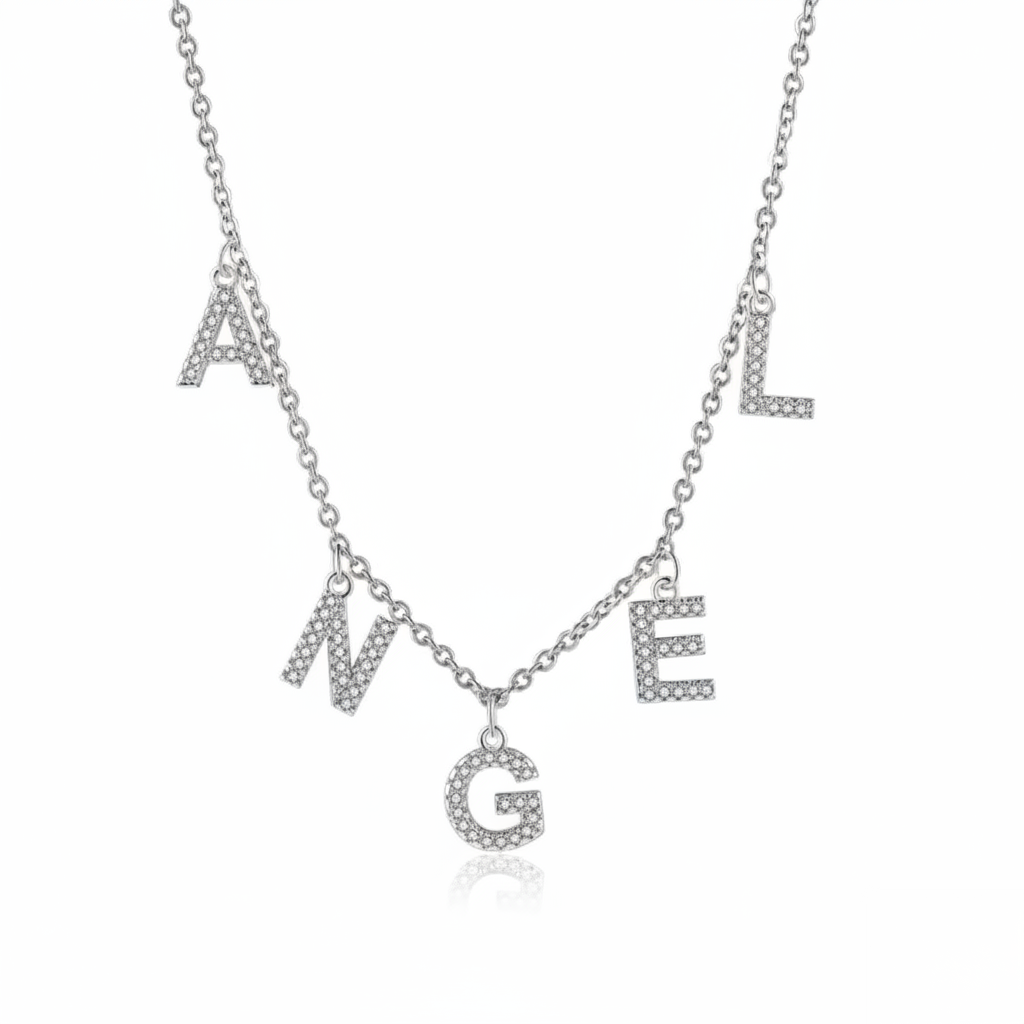 Name Necklace "Sparkles"