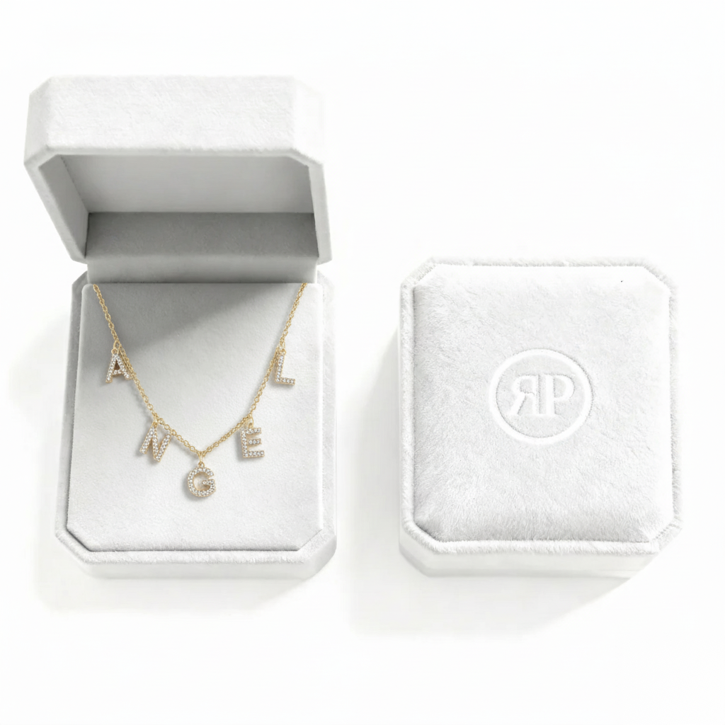 Name Necklace "Sparkles"