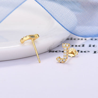 Initial Earrings "Identity"