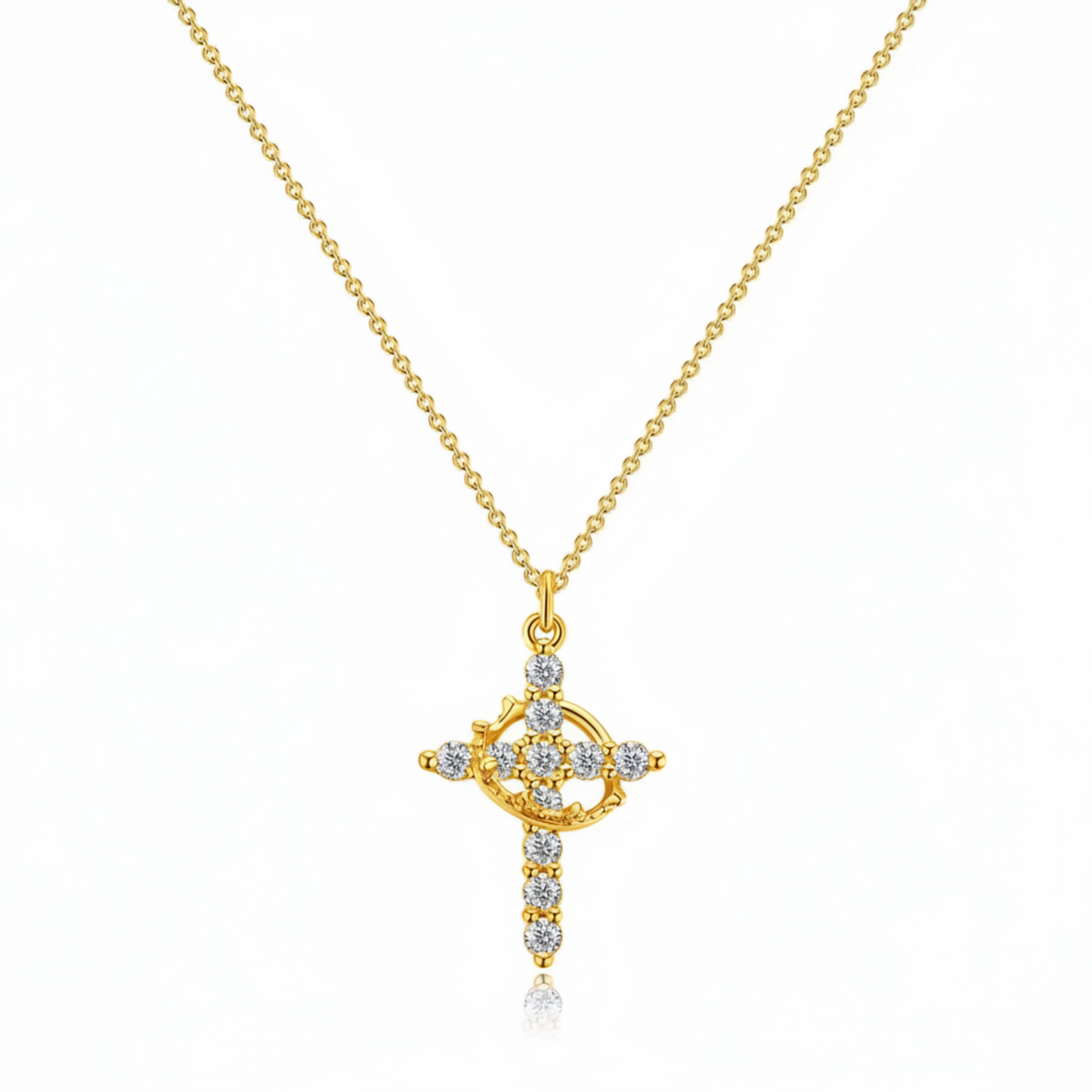 Necklace "The Eternal Cross"