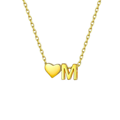 Initial Necklace "Signature"
