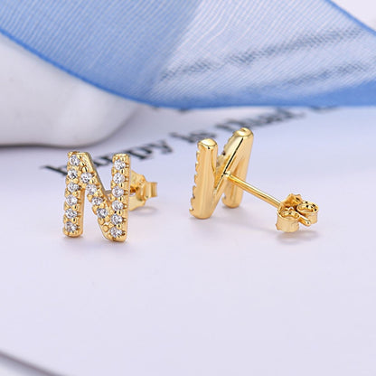 Initial Earrings "Identity"