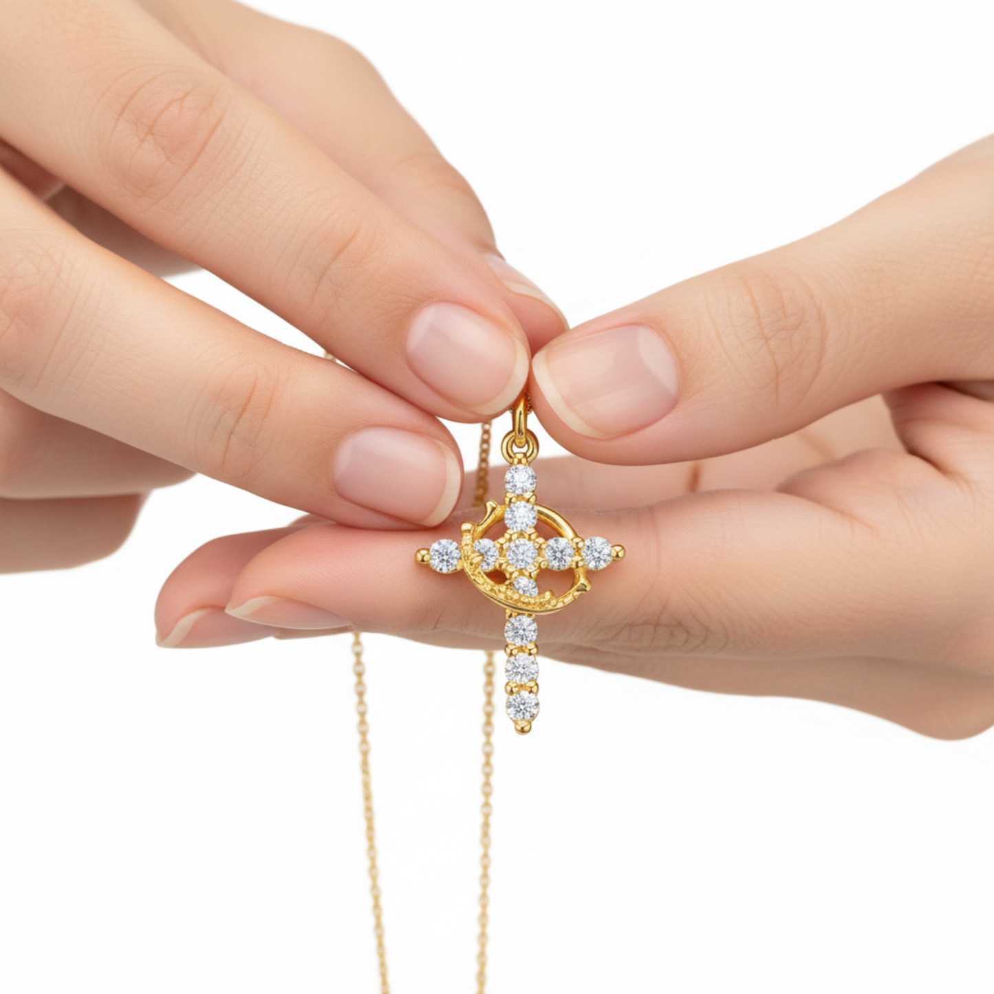Necklace "The Eternal Cross"