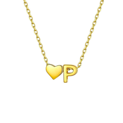 Initial Necklace "Signature"