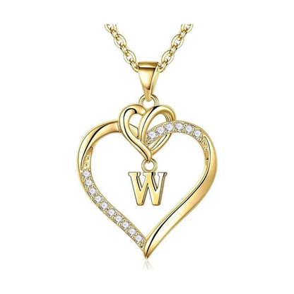 Initial Necklace "Love"