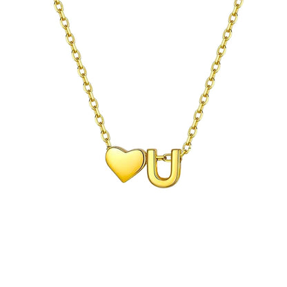 Initial Necklace "Signature"