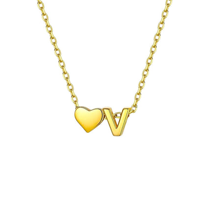 Initial Necklace "Signature"