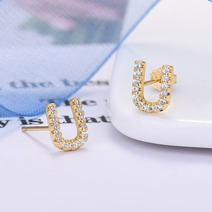 Initial Earrings "Identity"