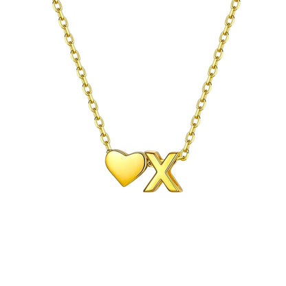 Initial Necklace "Signature"