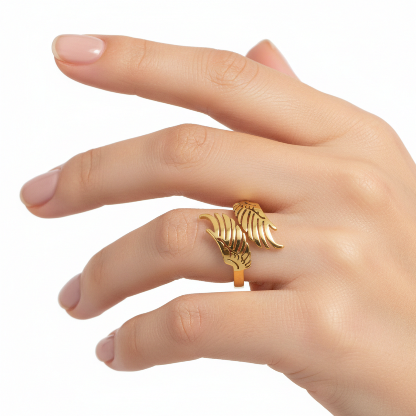 Adjustable Ring "Angel wings"