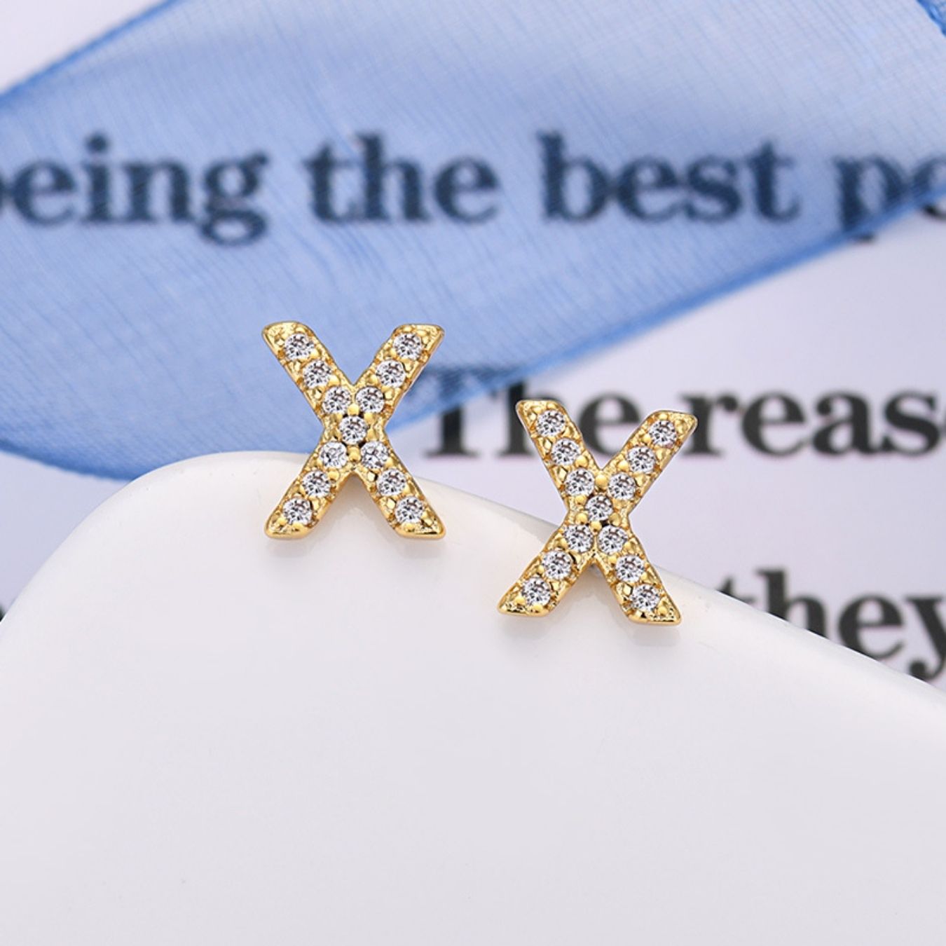 Initial Earrings "Identity"