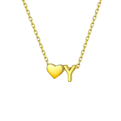 Initial Necklace "Signature"