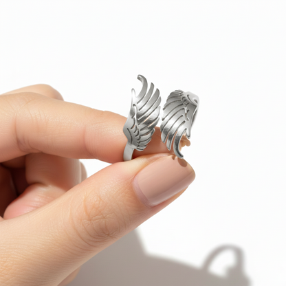 Adjustable Ring "Angel wings"