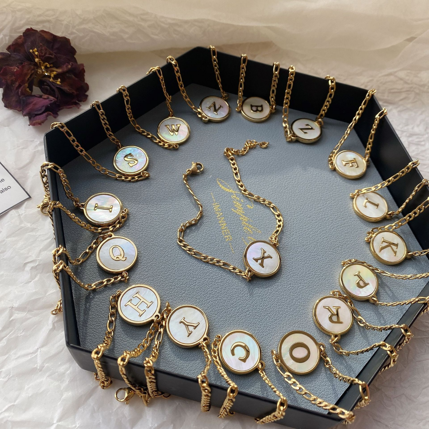 Initial Bracelet "Vintage"