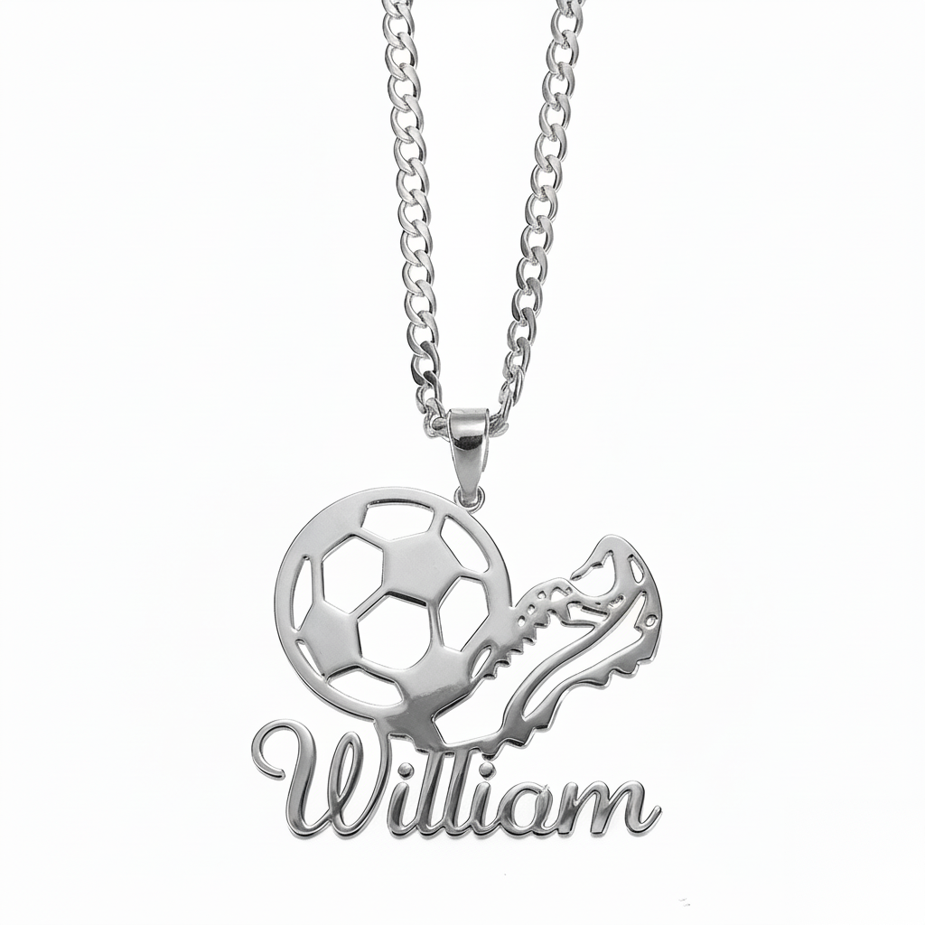 Name Necklace "FootBall"