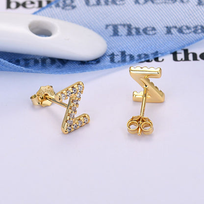 Initial Earrings "Identity"