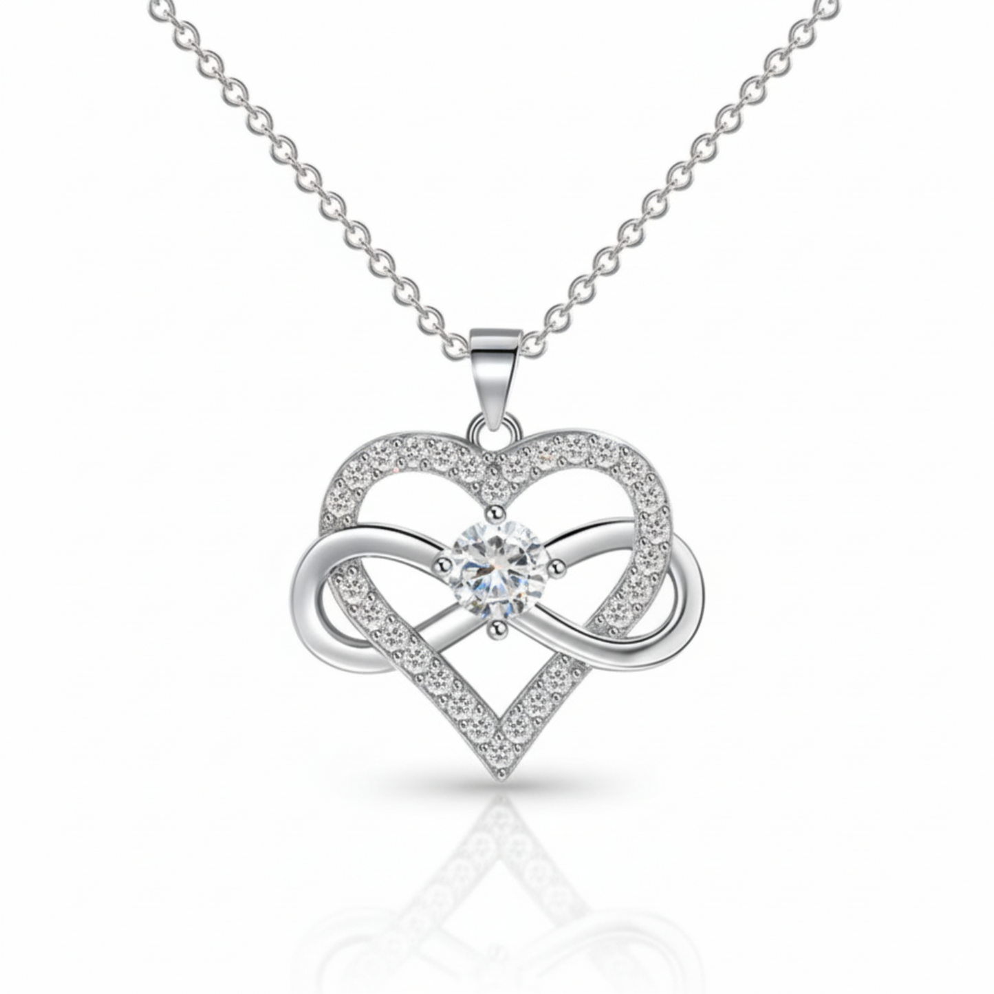 Necklace "Infinity Heart"