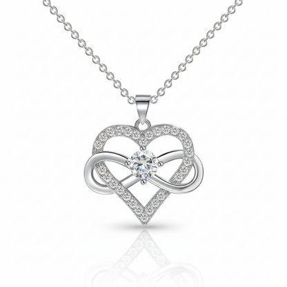 Necklace "Infinity Heart"