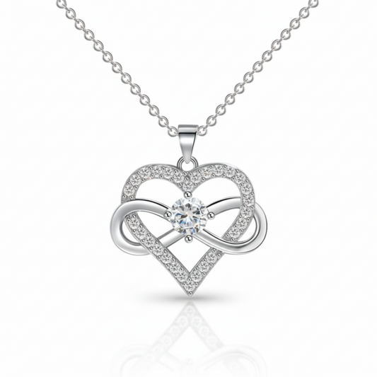 Necklace "Infinity Heart"