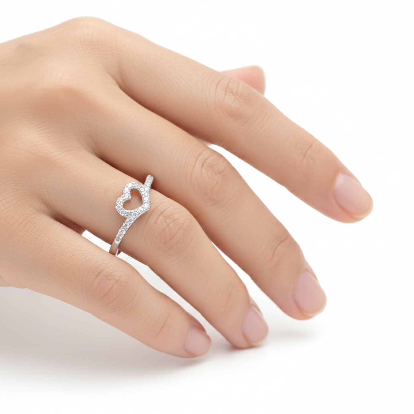 Adjustable Ring "Pure Love"
