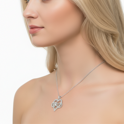 Necklace "Infinity Heart"