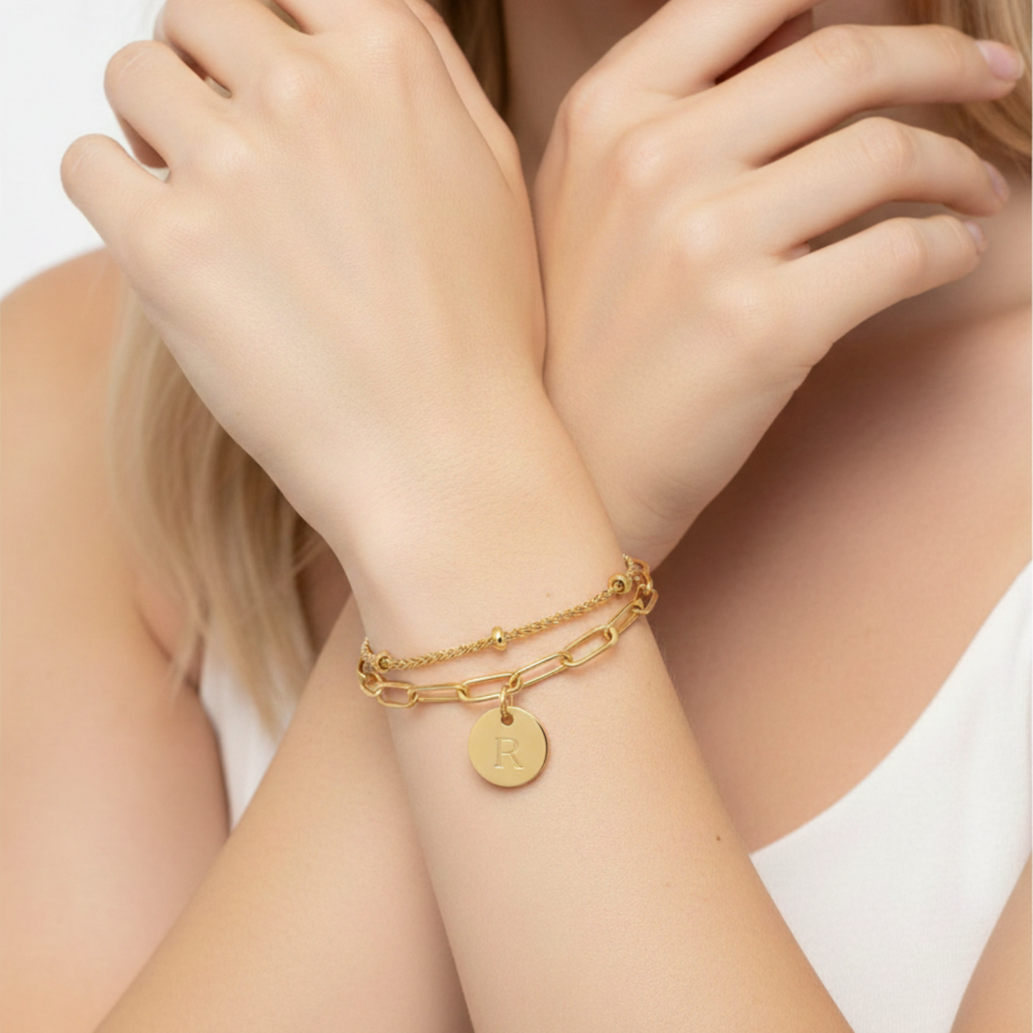 Initial Bracelet "Vibes"