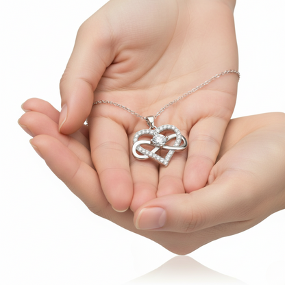 Necklace "Infinity Heart"