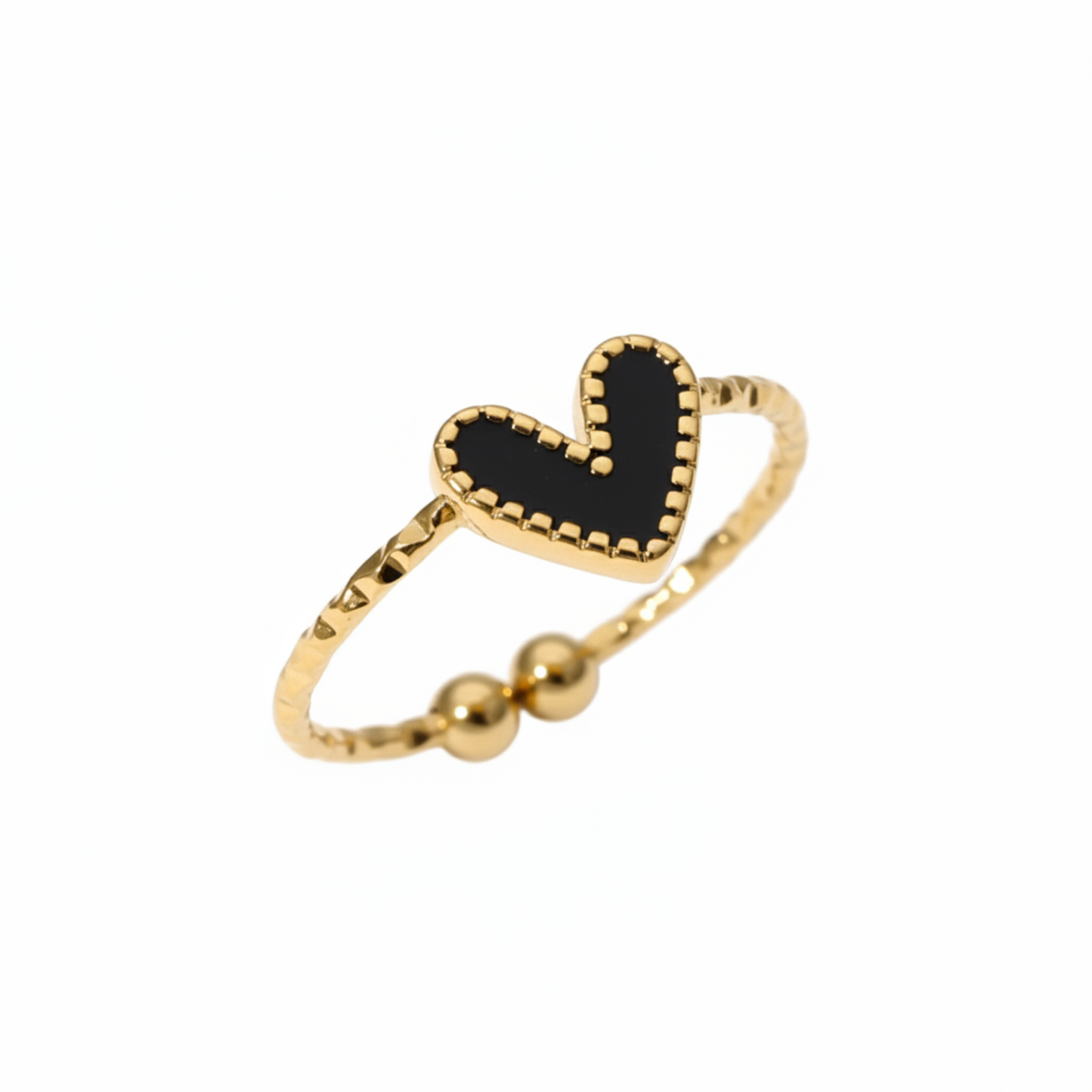 Adjustable Ring "Luna Heart"