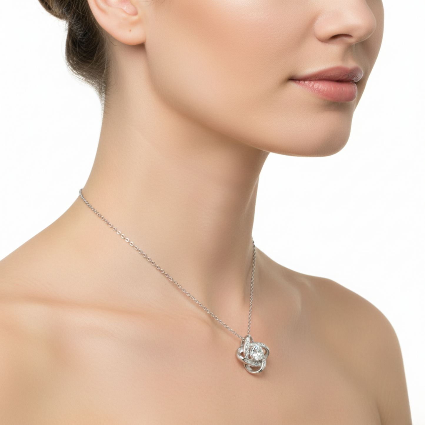 Necklace "Precious Embrace"