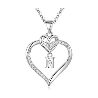 Initial Necklace "Love"