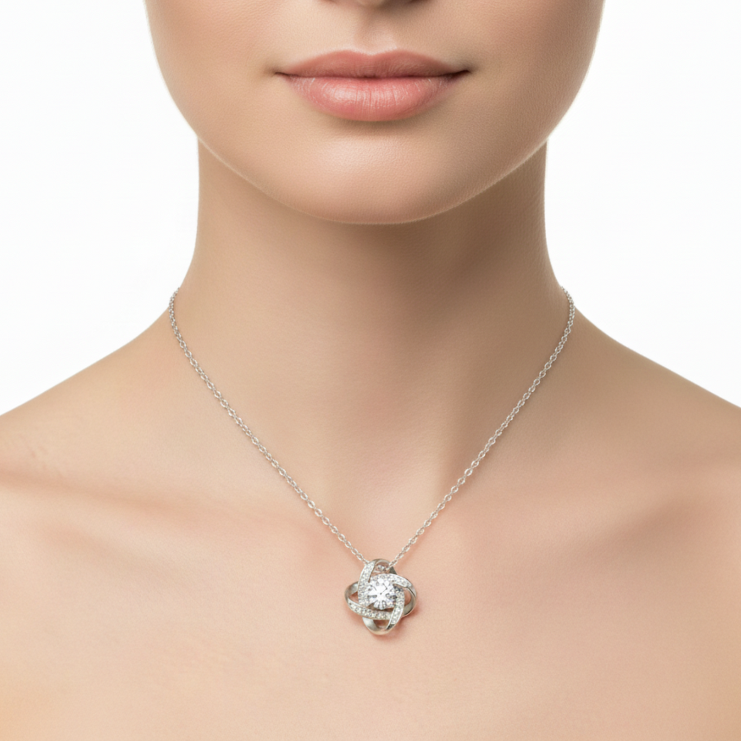 Necklace "Precious Embrace"