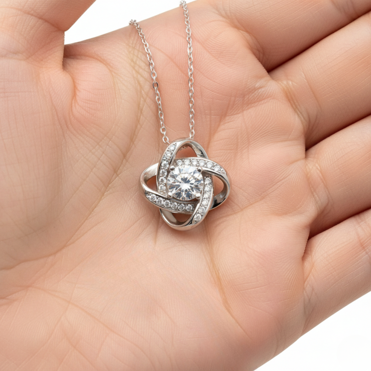 Necklace "Precious Embrace"