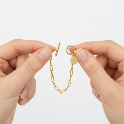 Initial Bracelet "Chic Charm"