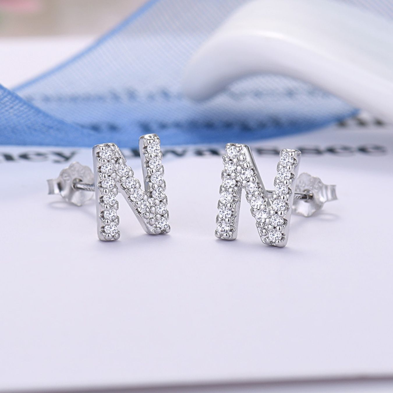 Initial Earrings "Identity"