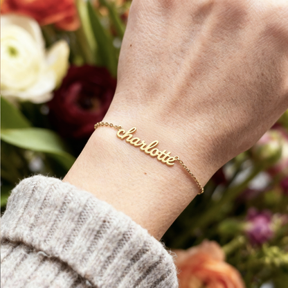 Name Bracelet "Wonderful"