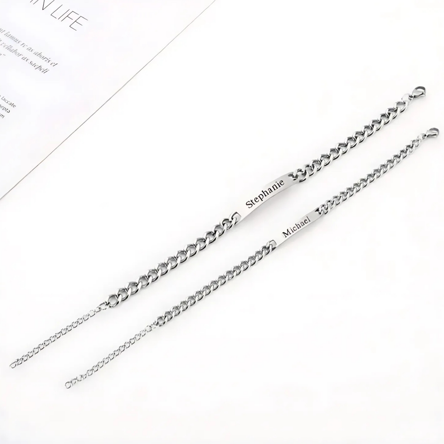 Outmatching Bracelet Set "Love Locked"