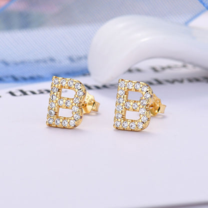 Initial Earrings "Identity"