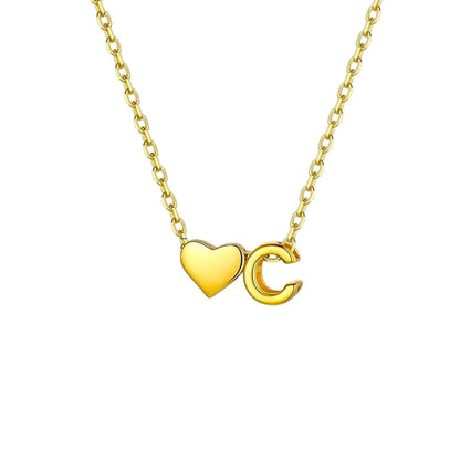 Initial Necklace "Signature"