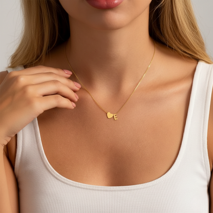 Initial Necklace "Signature"