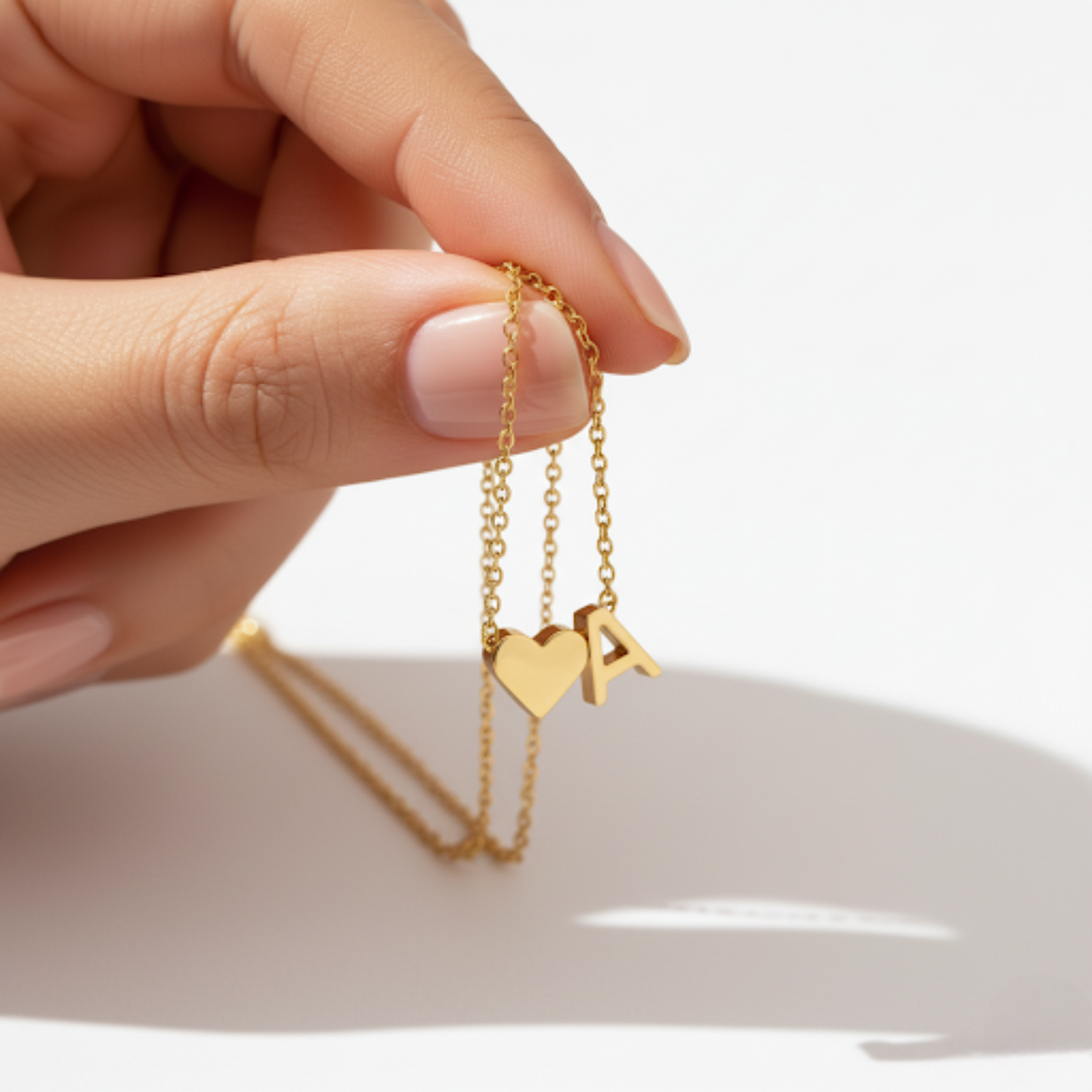 Initial Necklace "Signature"