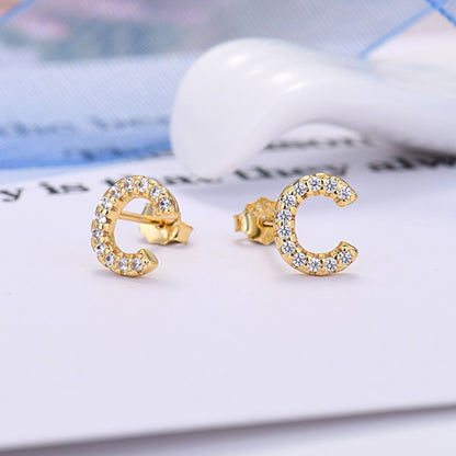 Initial Earrings "Identity"