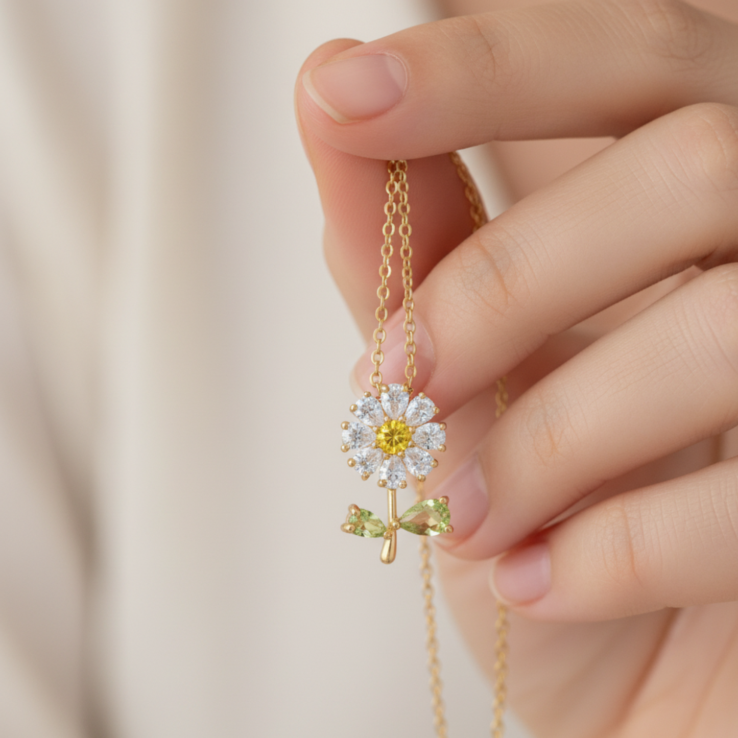 Necklace "Pure Bloom"