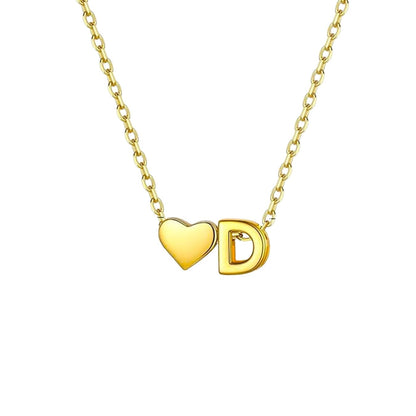 Initial Necklace "Signature"