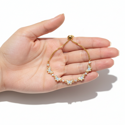 Bracelet "Butterfly Glow"