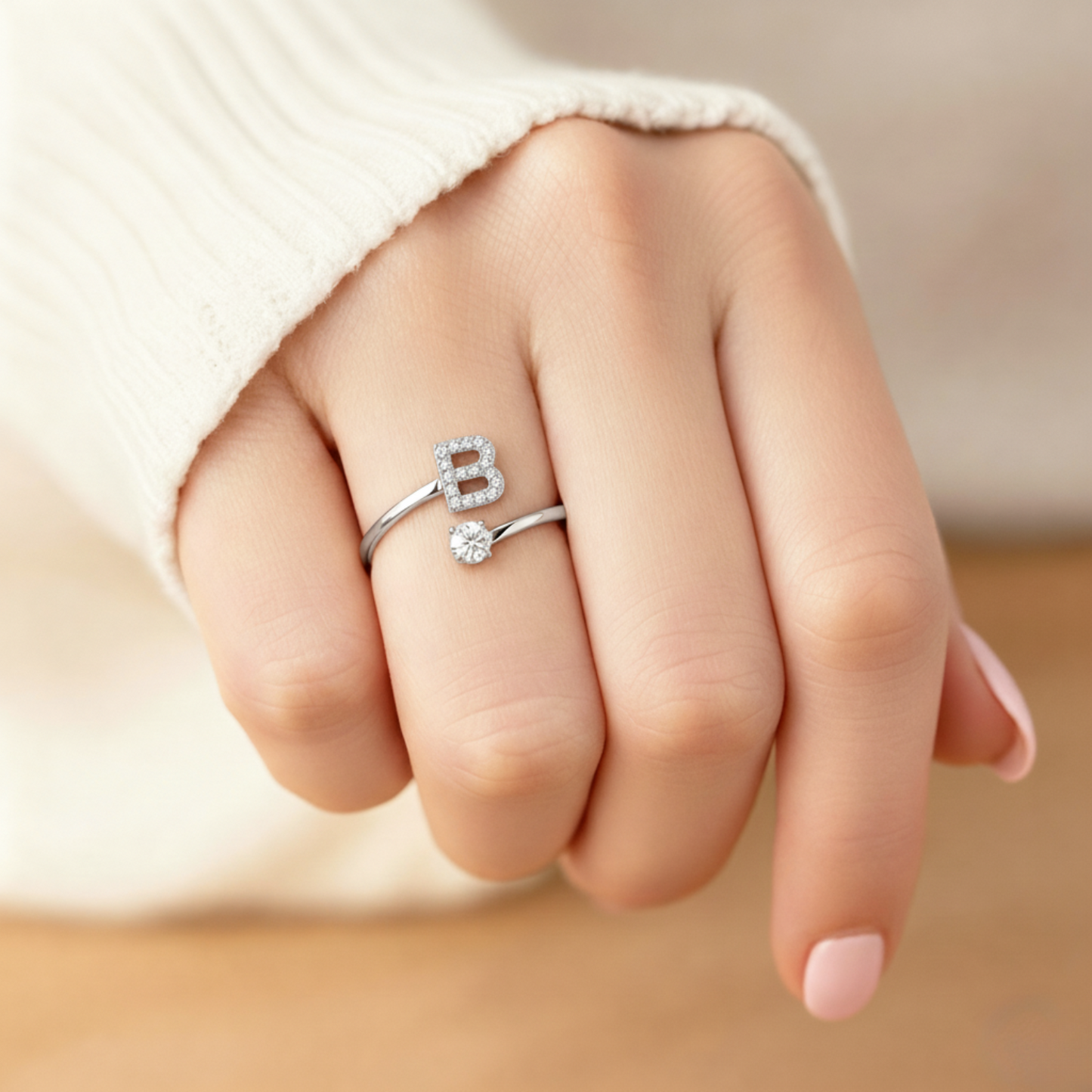 Adjustable Initial Ring "Classic"